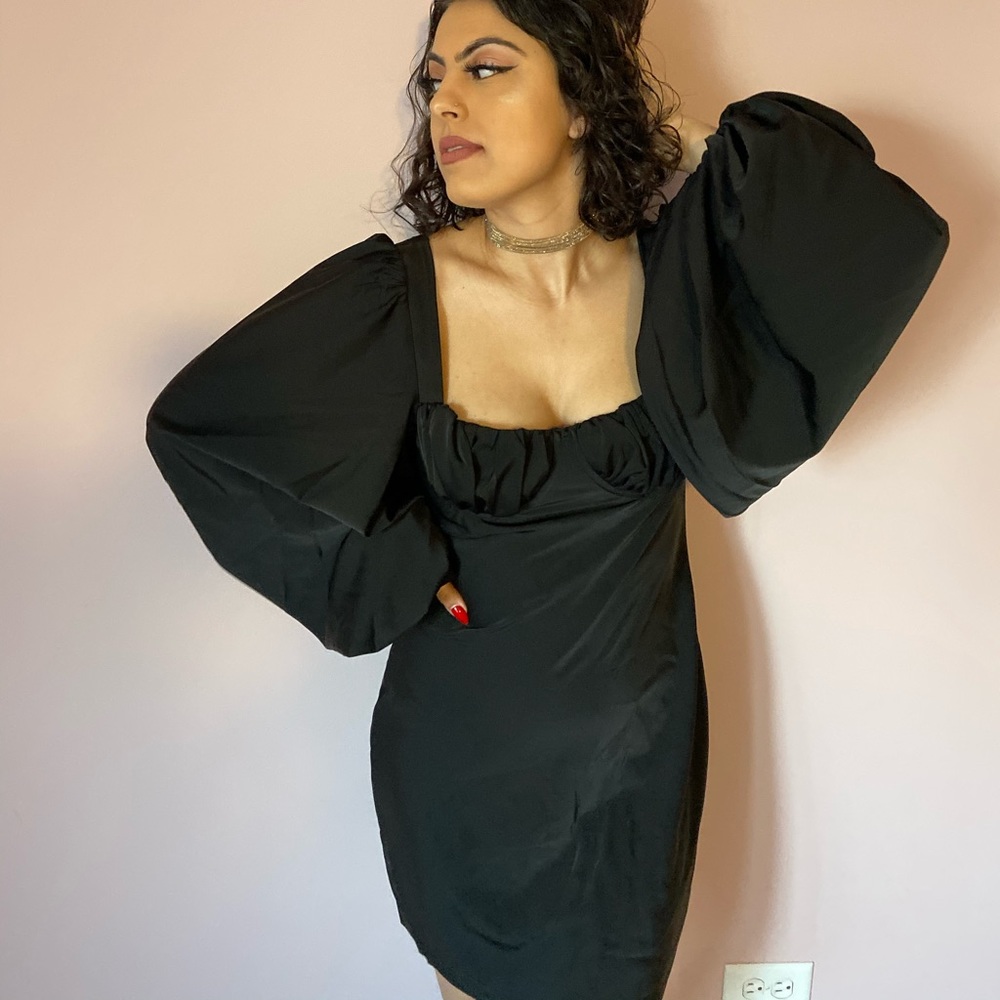 Princess Polly Black Mini Dress